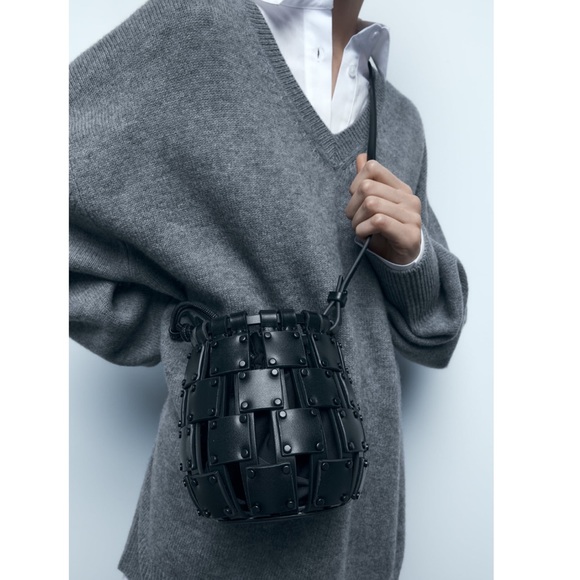 Zara mini bucket bag - Picture 3 of 12